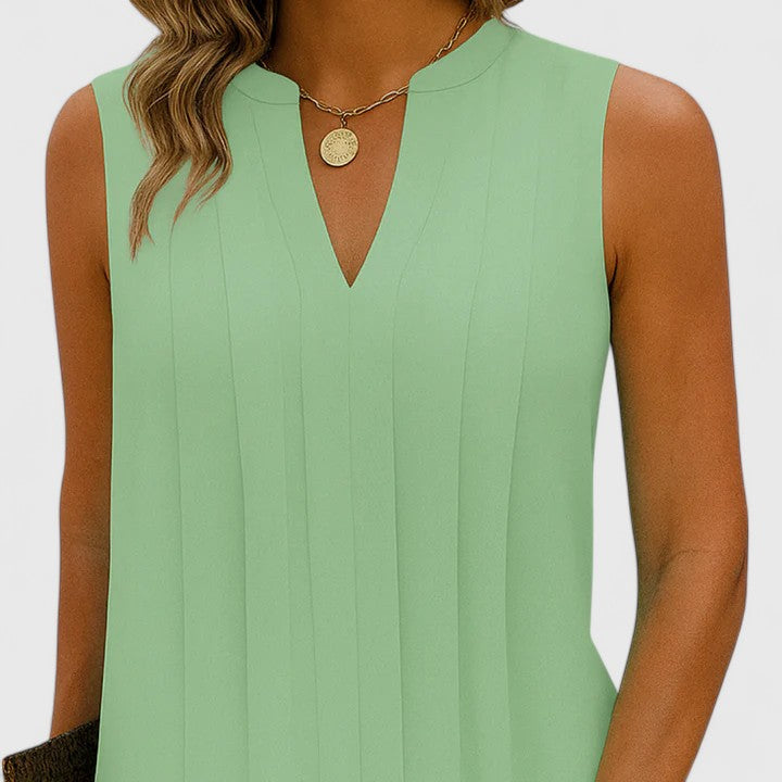 Clarhild™ | Elegant Flattering Dress with V-Neck