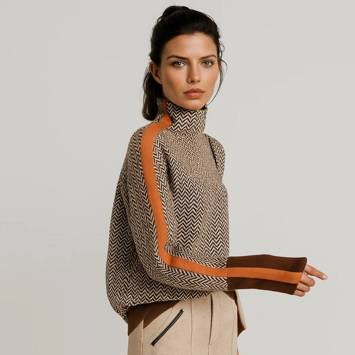Martina™ | High Neck Sweater